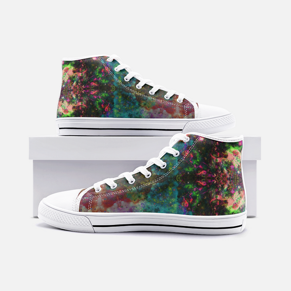 Lucid Psychedelic Canvas High-Tops