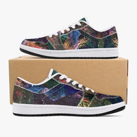 Prismyx Psychedelic Split-Style Low-Top Sneakers