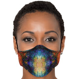 Fortuna Psychedelic Adjustable Face Mask (Quantity Discount)