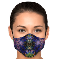 Nox Crescent Psychedelic Adjustable Face Mask (Quantity Discount)