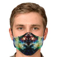 Ishtar Crown Psychedelic Adjustable Face Mask (Quantity Discount)