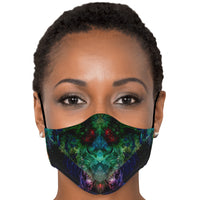 Valendrin Crown Psychedelic Adjustable Face Mask (Quantity Discount)