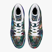 Valendrin Psychedelic Split-Style High-Top Sneakers