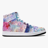 July Psychedelic Split-Style High-Top Sneakers