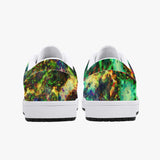 Xerxes Psychedelic Split-Style Low-Top Sneakers