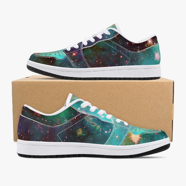 Archon Psychedelic Split-Style Low-Top Sneakers
