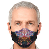Niari's Shade Psychedelic Adjustable Face Mask (Quantity Discount)