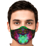 Lilith Psychedelic Adjustable Face Mask (Quantity Discount)