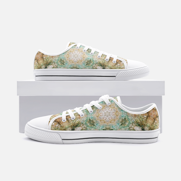 Amberwood Psychedelic Canvas Low-Tops