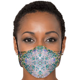 Celestial Wobble Psychedelic Adjustable Face Mask (Quantity Discount)