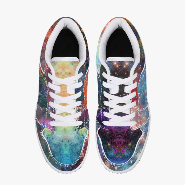 Fortuna Psychedelic Split-Style Low-Top Sneakers