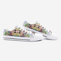 Lurian Wobble Psychedelic Canvas Low-Tops