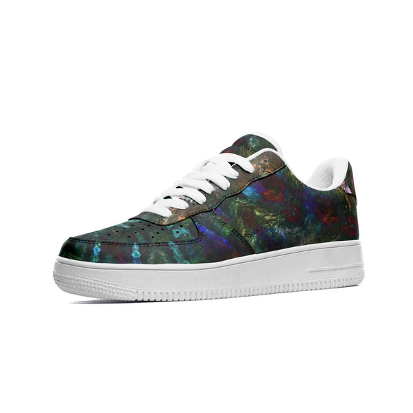 Azule Full-Style Psychedelic Platform Sneakers