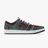 Archon Psychedelic Split-Style Low-Top Sneakers