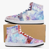 July Psychedelic Split-Style High-Top Sneakers