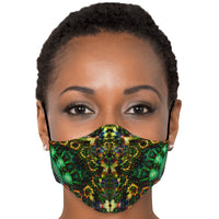 Xerxes Psychedelic Adjustable Face Mask (Quantity Discount)