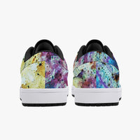 Conscious Psychedelic Split-Style Low-Top Sneakers