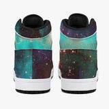 Archon Psychedelic Split-Style High-Top Sneakers