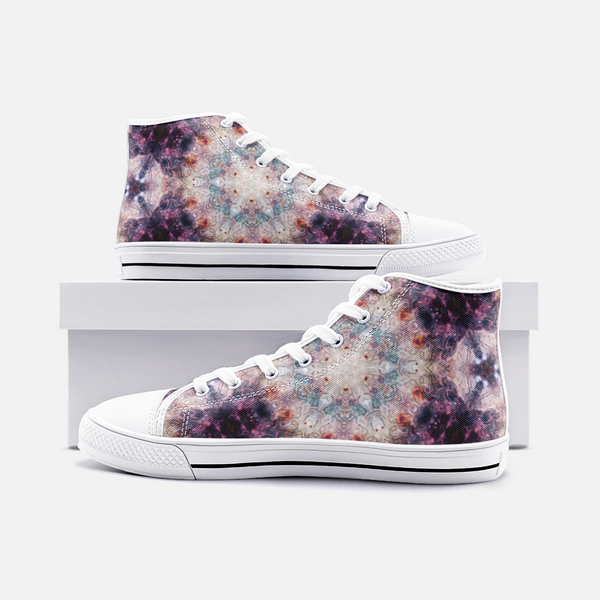 Medusa Psychedelic Canvas High-Tops