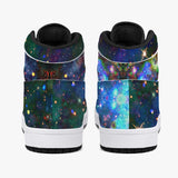 Oriarch Psychedelic Split-Style High-Top Sneakers