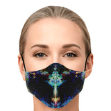 Acolyte Dark Psychedelic Adjustable Face Mask (Quantity Discount)
