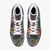 Prismyx Psychedelic Split-Style High-Top Sneakers
