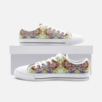 Conscious Psychedelic Canvas Low-Tops