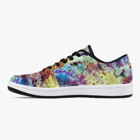 Conscious Psychedelic Split-Style Low-Top Sneakers