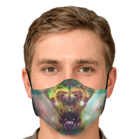 Ursus Lyren Psychedelic Adjustable Face Mask (Quantity Discount)