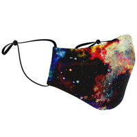 Lucien Psychedelic Adjustable Face Mask (Quantity Discount)