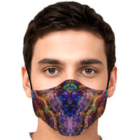 Unitas Psychedelic Adjustable Face Mask (Quantity Discount)